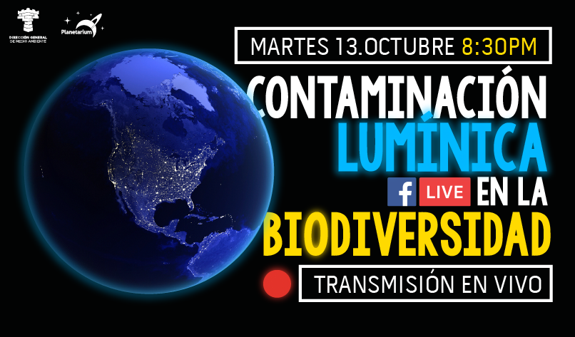 🔴TENEMOS TRANSMISIÓN EN VIVO🔴
💡Conferencia: "Contaminación Lumínica en la Biodiversidad".💡 
🌙13 de Octubre 8:30 pm🌙
📍 Desde nuestra página de #Facebook ➡️facebook.com/PlanetariumTRC/
🌵Mes del Desierto Chihuahuense🌵
#mesdeldesiertochihuahuense
#FacebookLive #Biodiversidad