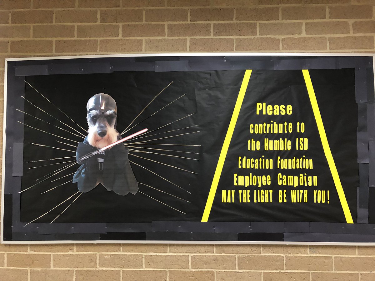 JaimeTheTech's tweet image. Starting tomorrow!! #humbleisdfamily #humbleisd #cmscolts #starwars #maythelightbewithyou #creekwood