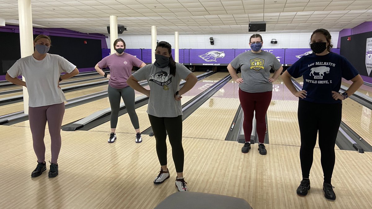 warhawkbowling's tweet photo. First day of practice 2020-2021 of the #NCAABowl season #PIVOT #OwnIt #PoweredByTradition https://t.co/uUGmqiJC5x