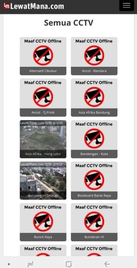Indikasi apalagi ini,.
Jls ulah 4N135 gabener Jkt ini,
akan ada demo bala kurawa kaum kadrun Wirosableng 212 di ibukota,..kok CCTV kota pada dimatikan??
Bantu Up,.Viralkan!!!! https://t.co/M9R1ZKSEDH