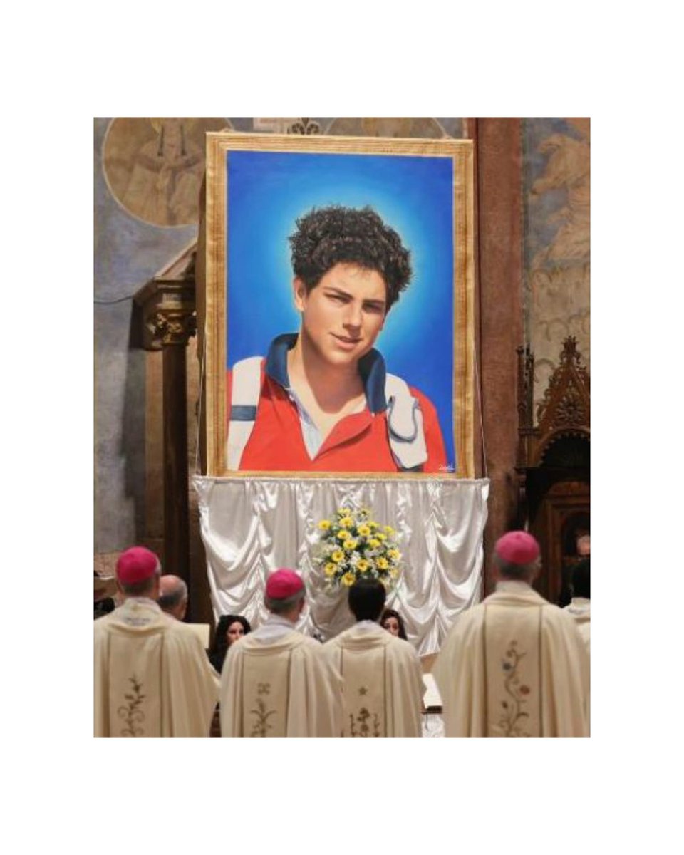 La beatificación y segura santificación en su momento de CARLOS ACUTIS, jóven adolescente, es un gran motivo de alegría y constituye un acrecentamiento y renovación de nuestra FÉ y con ella la de nuestra SANTA IGLESIA CATÓLICA.