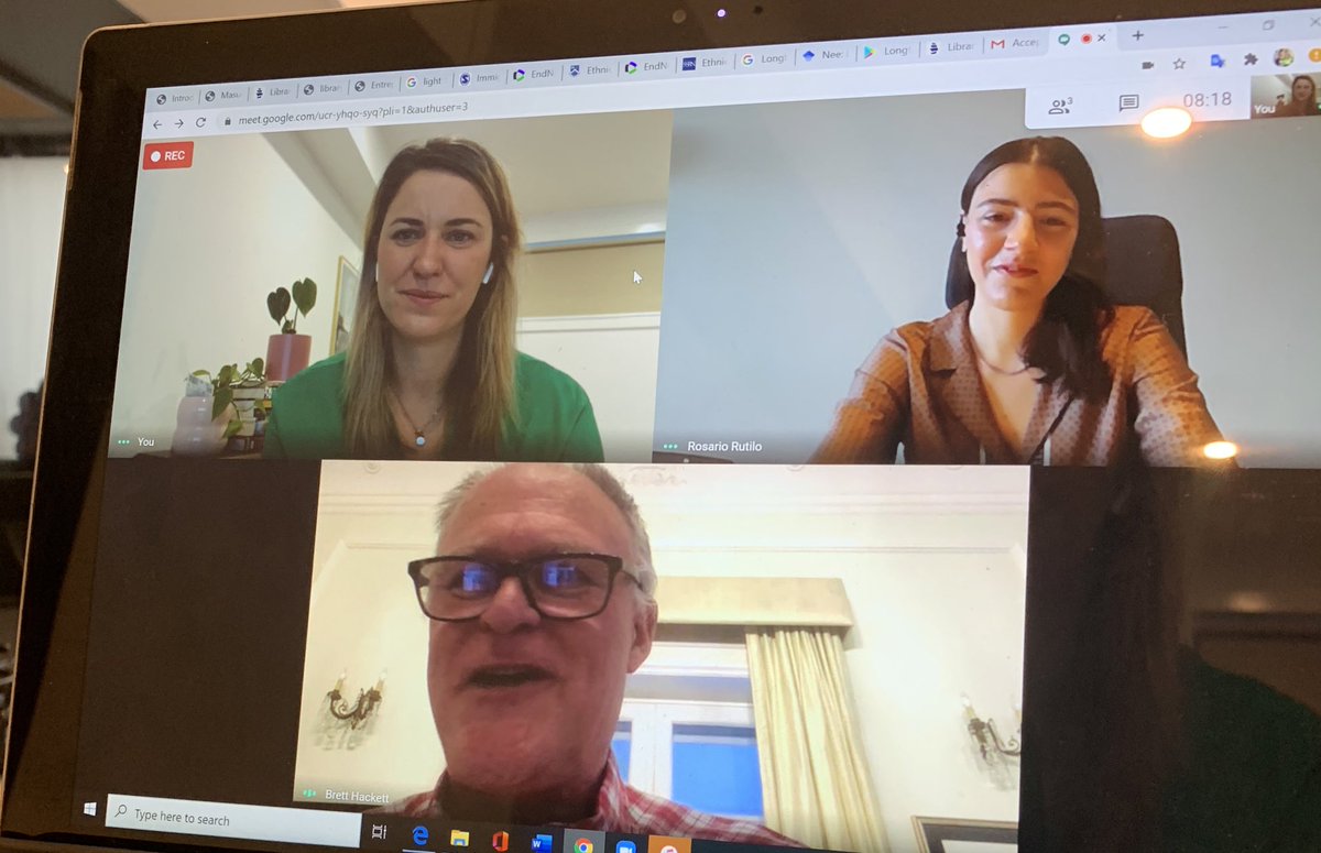 dr_erinwatson's tweet photo. Fabulous chat this morning with Ambassador to Argentina, Paraguay y Uruguay Brett Hackett for @AustraliaLatam - we talked about the strengths of the existing relationship &amp; future areas for cooperation. Full interview live soon! #elemergente https://t.co/hFR8kc2foT
