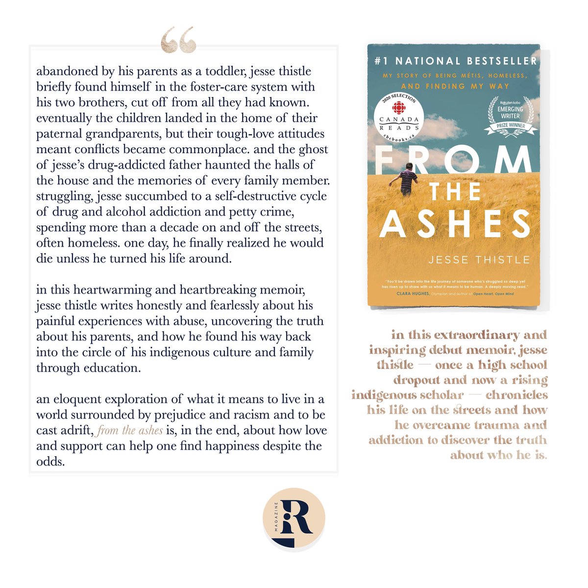 These 9 selected works span an array of genres — from memoirs to historical fiction — while emphasizing the experiences of indigenous communities. (3/3)