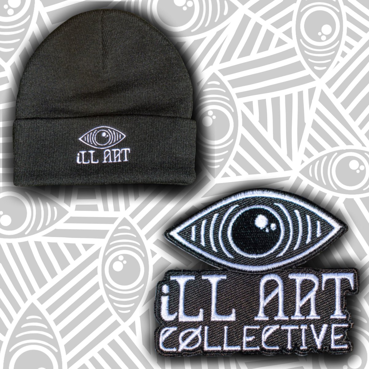 illartcollectiv's tweet image. iLL Art Collective is finally on Twitter!
To celebrate we will be giving away a patch & a beanie to one lucky follower! 👁
All you have to do is LIKE, FOLLOW & RETWEET.
Winner will be chosen Monday 10/19 @ 8PM EST. Good luck!