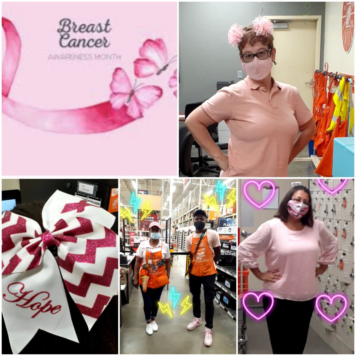 #noonefightsalone #prayforacure #oneteam 6349  proudly wearing Pink! <a href="/THDSMLisa/">Lisa Holzhauser</a> <a href="/Natalie89730922/">Natalie Infante</a> <a href="/TMcKenzie_THD/">Theresa McKenzie</a> <a href="/sammie4974/">Samantha George</a> <a href="/NYgal24/">Jenn Fenninger</a>