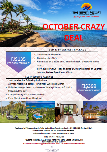 Naviti Resort tweet media