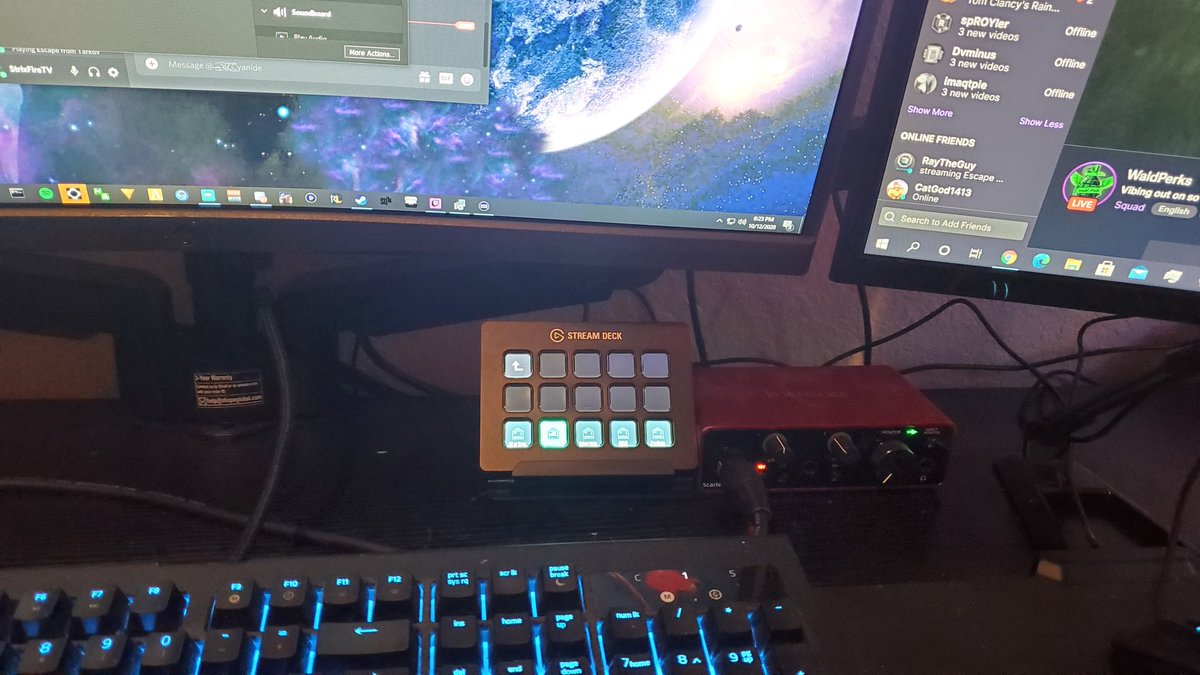 strix_fire's tweet image. I am so appreciative of the community and group of streamers (@legit_aero @WaldPerksTV and many others) that we have built and the people that have supported the grind. Someone solely bought me my stream deck and I was shaking.