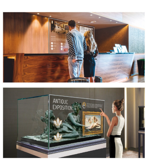 LGAU_B2B's tweet photo. Discover a stunning new level of 'See-Through View'.
LG Transparent OLED signage opens up spaces that once were hidden away behind the panel. Now with Touch Display, for a variety of applications where user interaction is required.
https://t.co/InB31eY7fg https://t.co/JJ6CS9GFd1