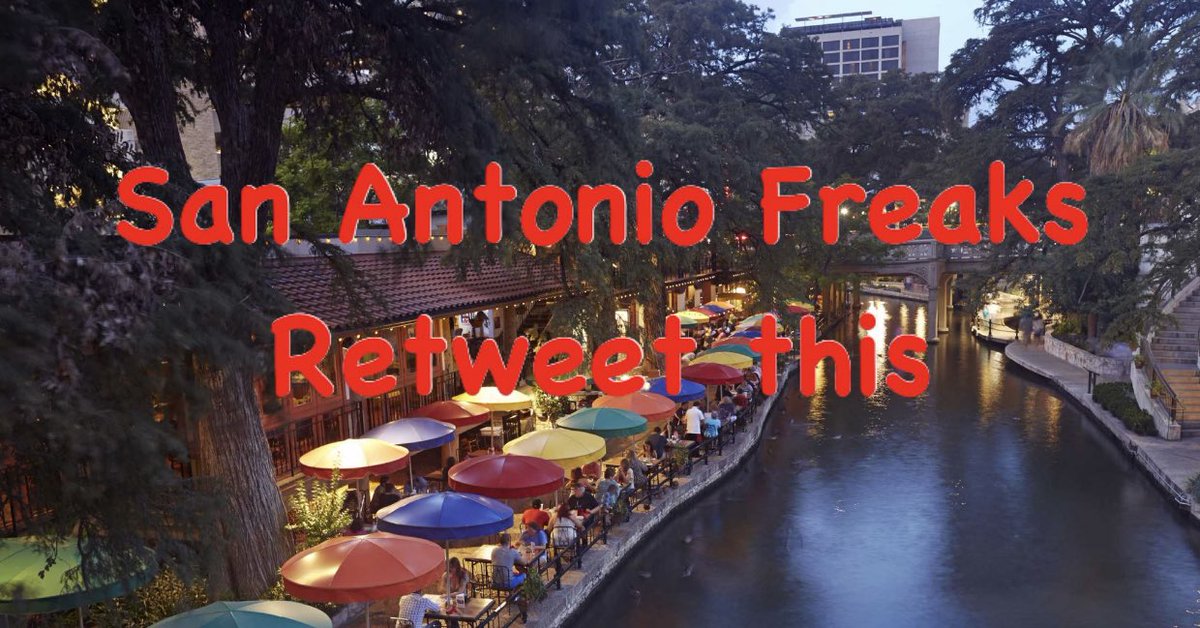 SAN ANTONIO, TX #RETWEET