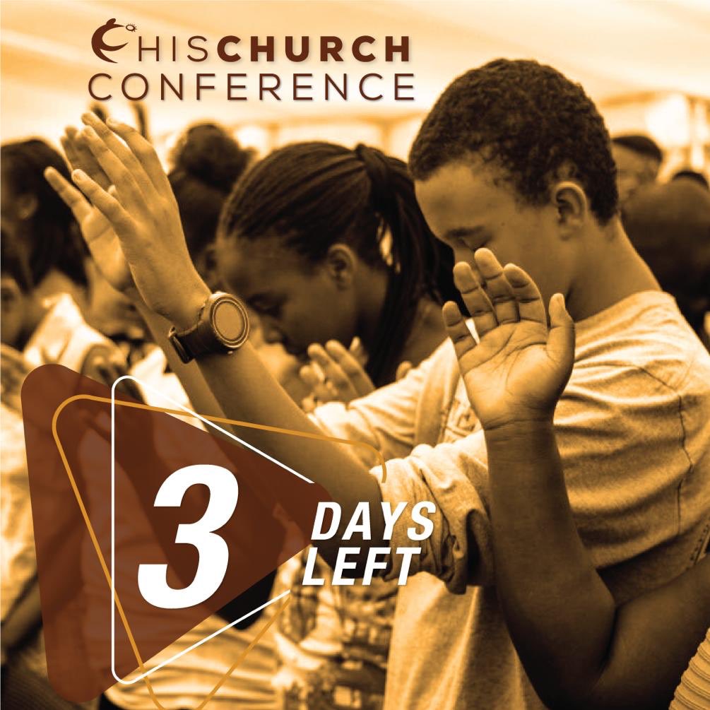 0️⃣3️⃣ Days until Opening Night!

✝️ 🌎 🎥 His Church Conference (16 - 18 October) live on Facebook: m.facebook.com/events/2623221… 

Hosted by Pastors Tom Deuschle &amp; Bonnie Deuschle.

#HisChurch #LiveConference
