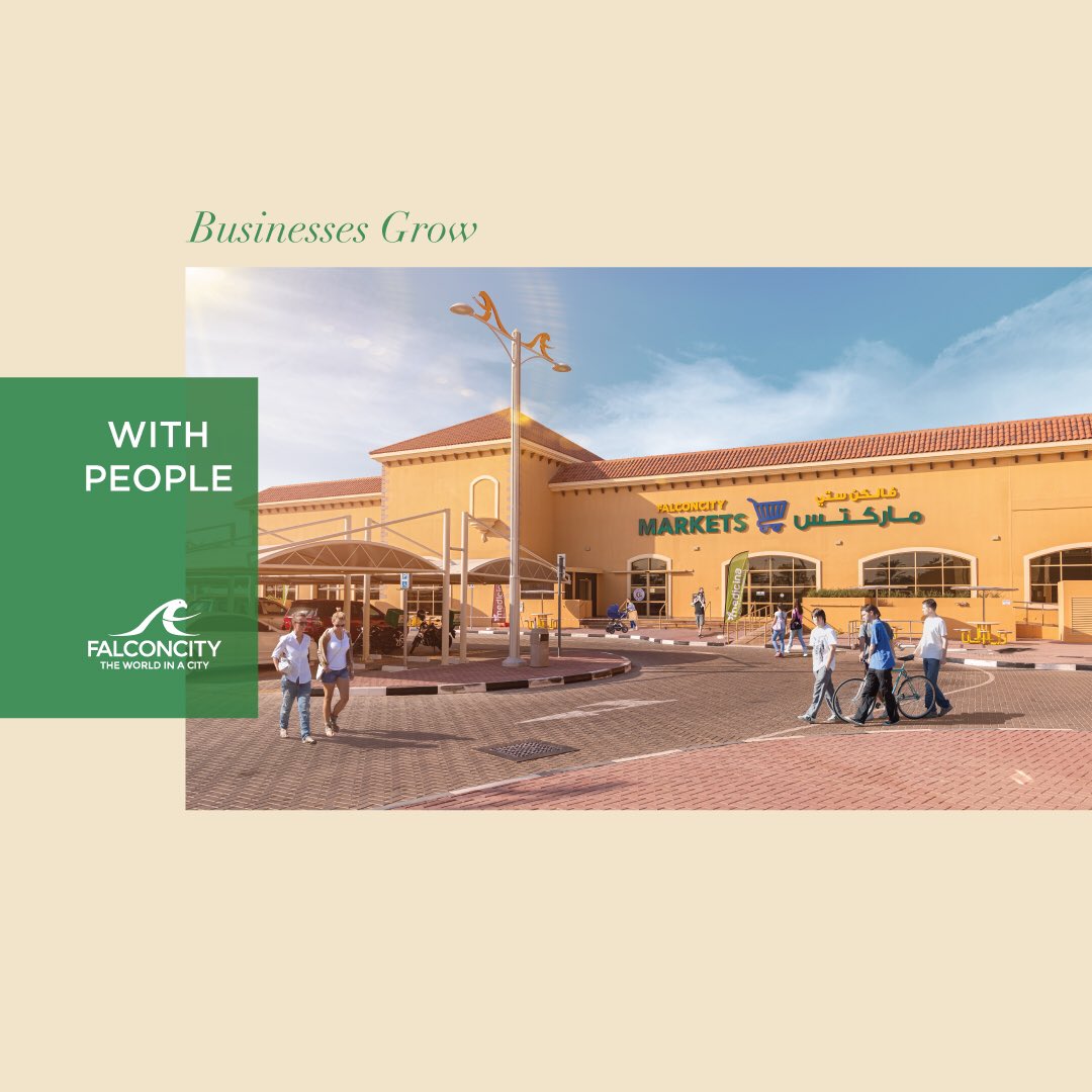 Community Centre and Club at #Falconcity offer a number of viable retail and commercial options. 

At the heart of a vibrant villa community, investment avenues vary from a coffee shop to a library, a fully-designed sit down restaurant to a florist shop etc

☎️ 800 FALCON