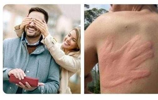 _just_got_memed's tweet photo. How girls                     How boys
surprise                       surprise https://t.co/LHXNfz7ist