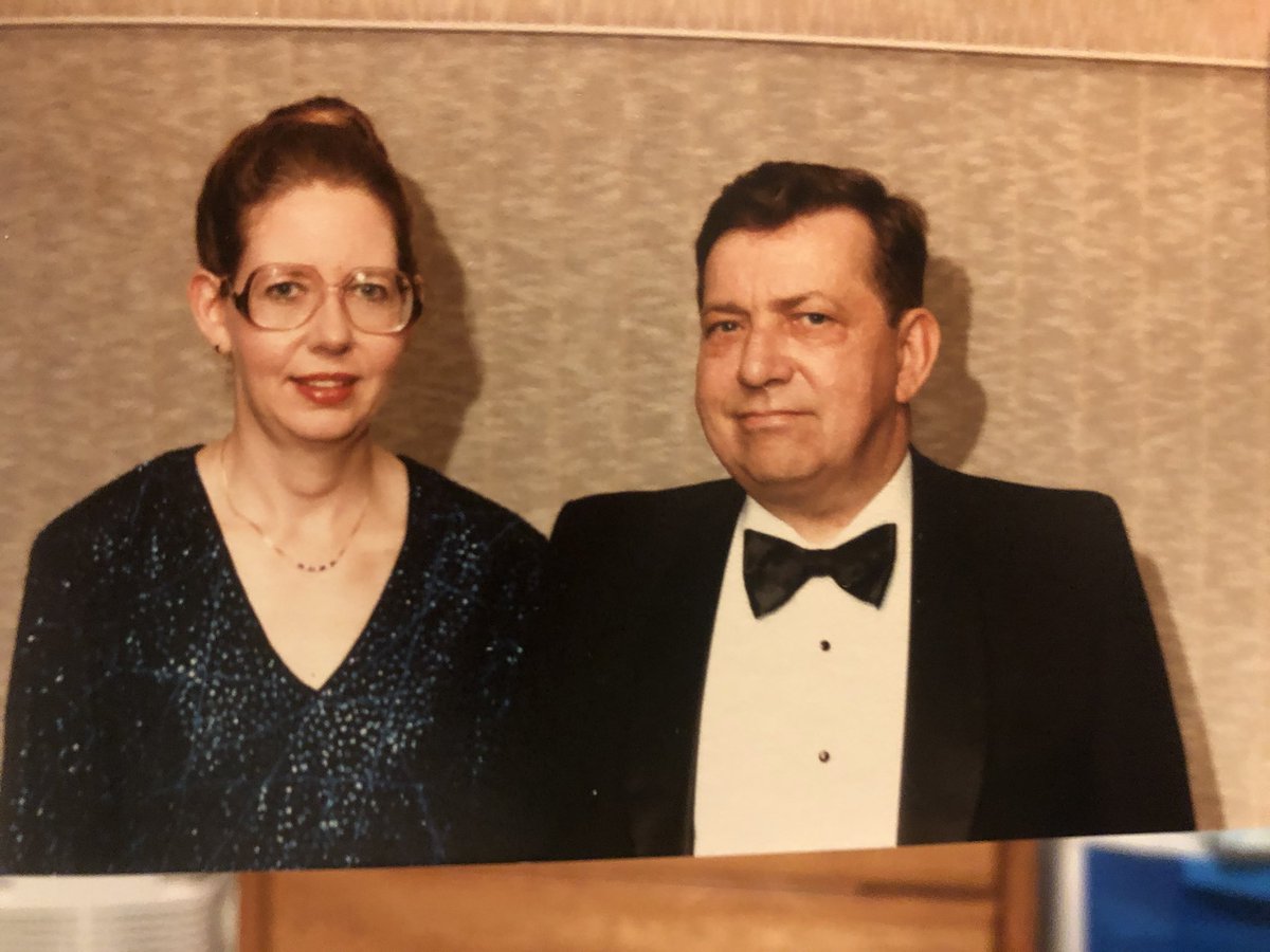 More importantly my father met my mother at BGH while she was working in their angiography lab. They were married in ‘78 and happily married until the day he died. I found this picture of them from shortly after I was born in ‘88 11/