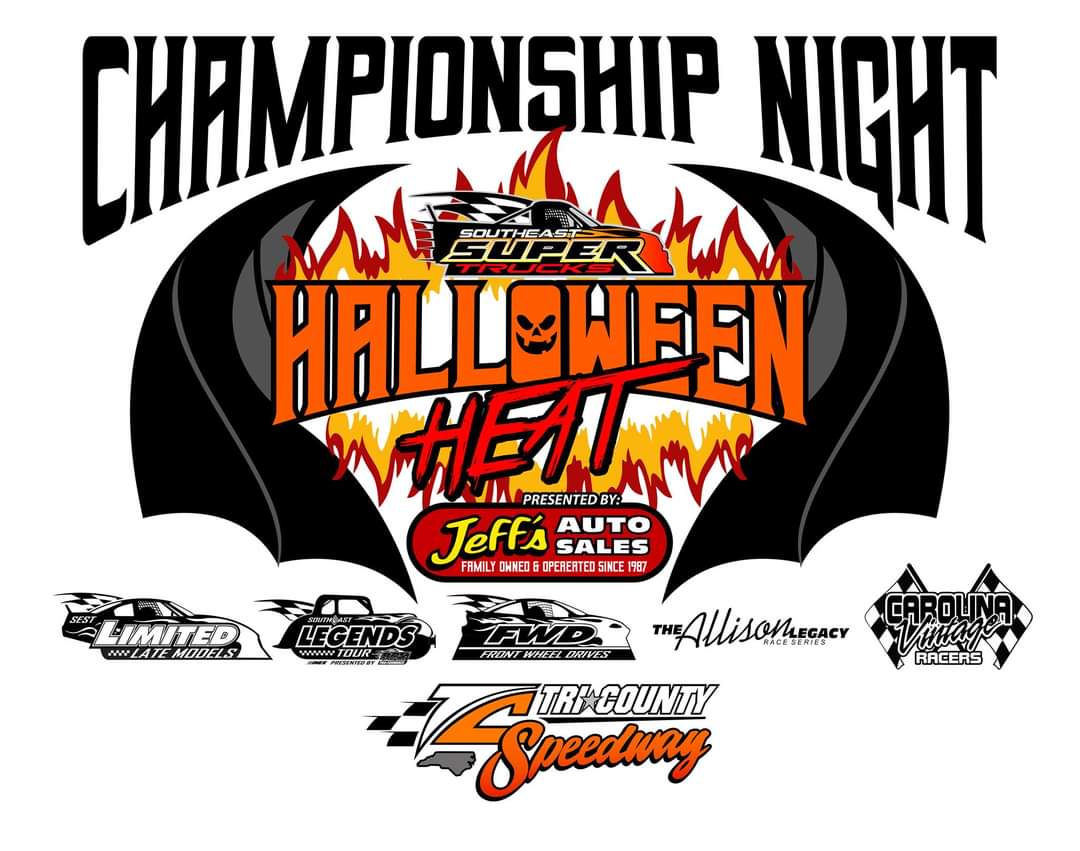 Halloween Heat Brings Big Treats for Legends Drivers in Money Race to Close Out 2020 at Tri-County Speedway

southeastlegendstour.com/halloween-heat…