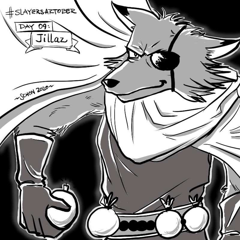 Juujinkan's tweet photo. Slayers Artober 2020.
Day 06: Gourry Gabriev
Day 07: Zelas Metallium
Day 08: Supporting Character (I chose Noonsa)
Day 09: Jillas
#slayersartober
#slayersweek
#スレイヤーズ
#slayers https://t.co/kh4TndD2hX