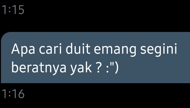 Curhatan cotizen, mewakili perasaan dan pikiran mincot eperidei be lyke~