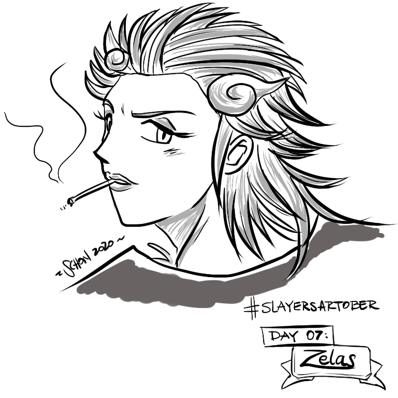 Juujinkan's tweet photo. Slayers Artober 2020.
Day 06: Gourry Gabriev
Day 07: Zelas Metallium
Day 08: Supporting Character (I chose Noonsa)
Day 09: Jillas
#slayersartober
#slayersweek
#スレイヤーズ
#slayers https://t.co/kh4TndD2hX