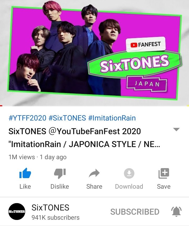 Sixtones twitter