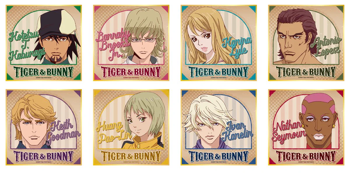 TIGER & BUNNY 直筆イラスト色紙 EkLEvxfVkAA82St?format=webp&