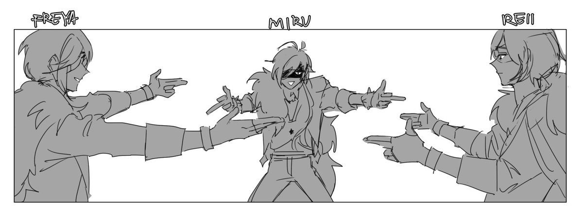 using same charas in #GenshinImpact #原神 