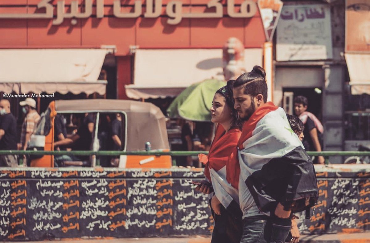 rahma6665's tweet photo. 'عِندما كانَ يَتحدث مَعهُا وَيغازلهُا'

فَقال لها: 
 أنتِ جَميلةٌ وحَزينةٌ كأنكِ ��غداد!. 
 فَلذلك سأسُميكِ (بَغداديّ الصًغيرةٌ).!♥️

فَقالت لهُ:
 انْ كُنتِ بالنسبةَ لكَ بَغداد
 فأنتَ العِراق بالنسبةَ ليّ..🌿 https://t.co/F70wtT11Oq