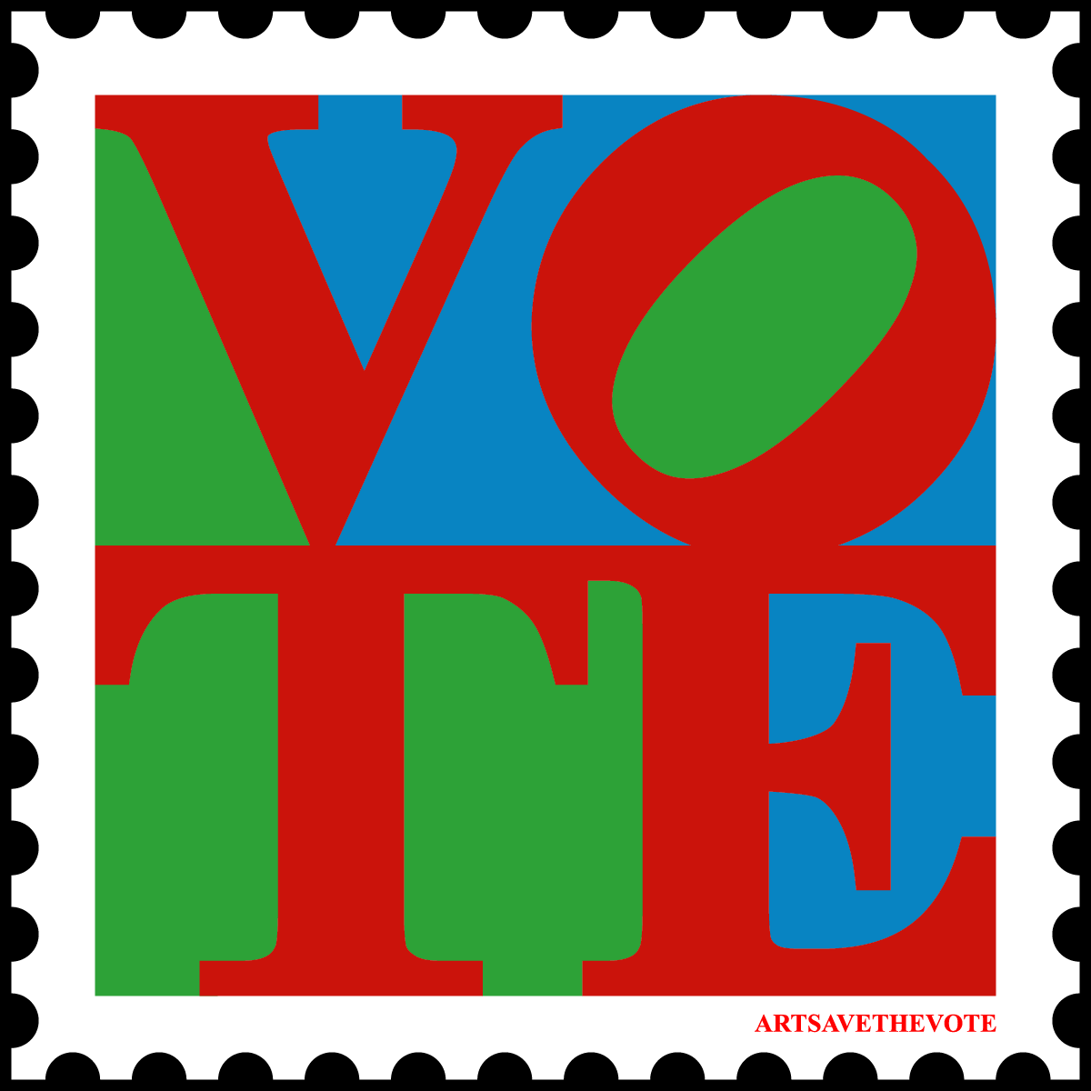TigNotaro's tweet photo. #whyivote
โI vote for science and progressโ - @tleland20
Graphic by #ASTV Creative @TerenceLeavey for @artsavethevote
#artsavethevote #robertindiana #lovetovote https://t.co/lnA3jTZYEg