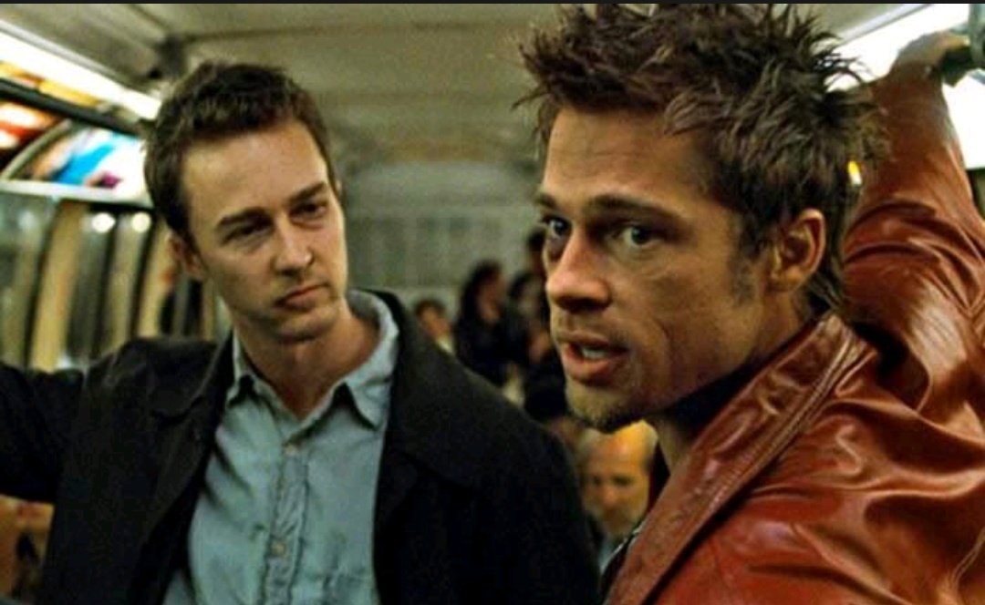 38) Fight Club (1999)After watching this movie nearly 21 years after i can see clearly why this remains an absolute classic. One of smartest movie I've ever seen, character development is incredible and the cinematography was spectacularThe first rule of fight club is...9/10