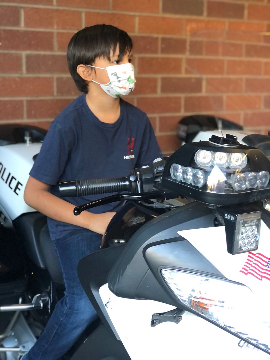 Happy birthday Michael! Michael aspires to be a police officer when he grows up. His biggest birthday wish was to visit our police station and meet a few officers. #WeAreFairfield #HappyBirthday