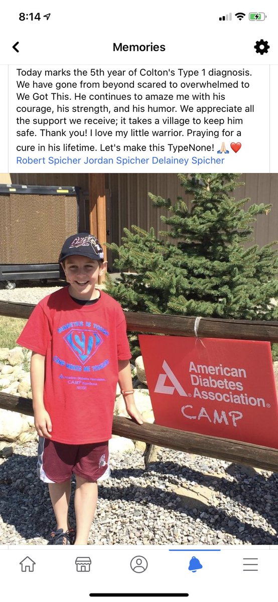 Dspike14's tweet photo. My little brother has had type 1 diabetes for ten years today. I honestly can’t even put into words how proud I am of him. The most courageous, kind, caring and selfless person I know. I’m inspired by him everyday.
A true diabadaas. #type1derful https://t.co/W4ZhWgOJyU