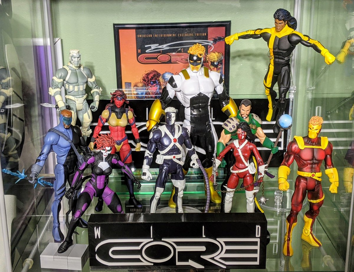 daarkanjel's tweet photo. WildStorm WildCORE custom figure and logo display, finally made time to arrange everything in the cube!
#CalsCustoms #AshCustoms #3D4U
@Demonpuppy @BloodedIron #SeanRuffner #JJKirby @ryanbnjmn @thatpetewoods #JohnTighe #Backlash #Taboo https://t.co/7gq1JPYRoO