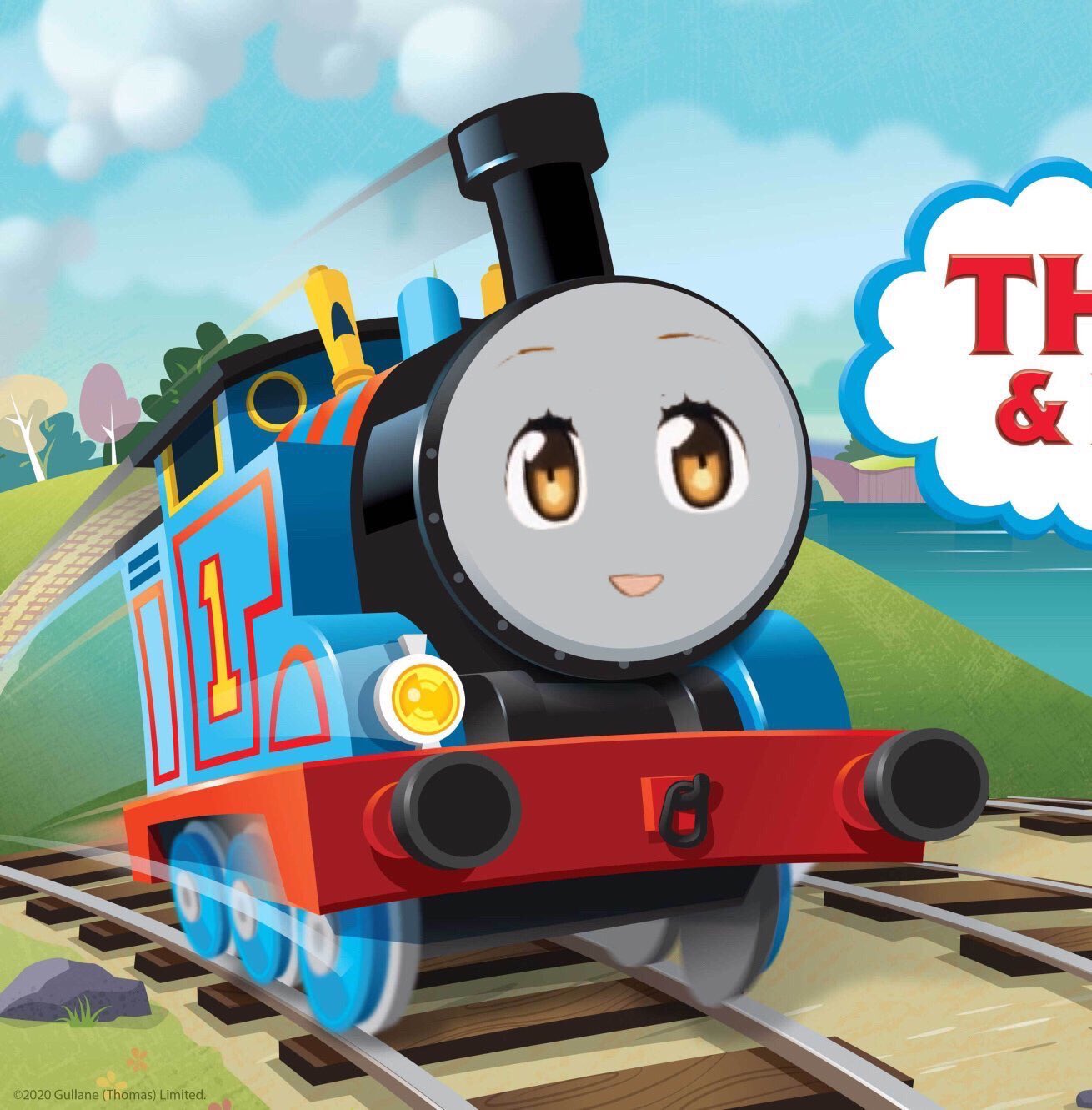 D51p 2dトーマスクソコラ用素材が海外の方が出してたので参加してみた 1枚目クライブ氏トーマス 2枚目ペ リーヌにウェールズ石炭を食わされたキャルマス 3枚目サーバルマス 4枚目銀河鉄道トーマス T Co 8bak0oofv7 Twitter