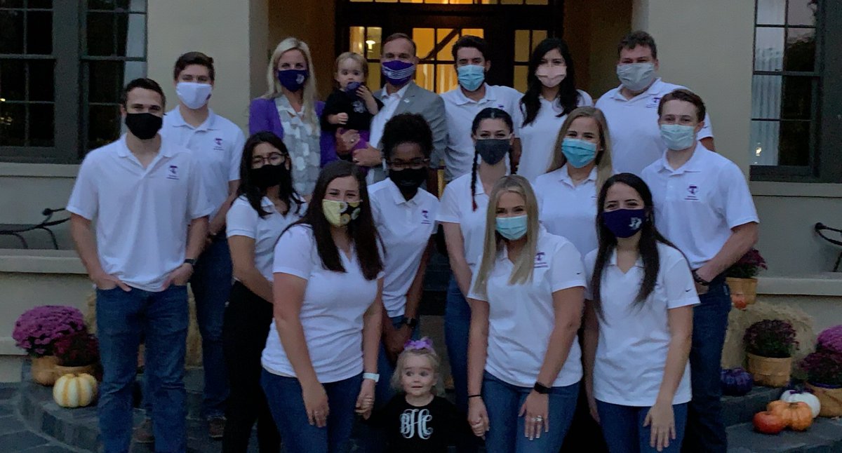 LathesTowns's tweet photo. Great Job @AmbassadorsTSU hosting a successful 2020 Silver Bugle Hunt! #TexanSpiritWeek #RollTexans #TarletonTradition #BleedPurple #OnYeTarleton https://t.co/SupLMHHmTO
