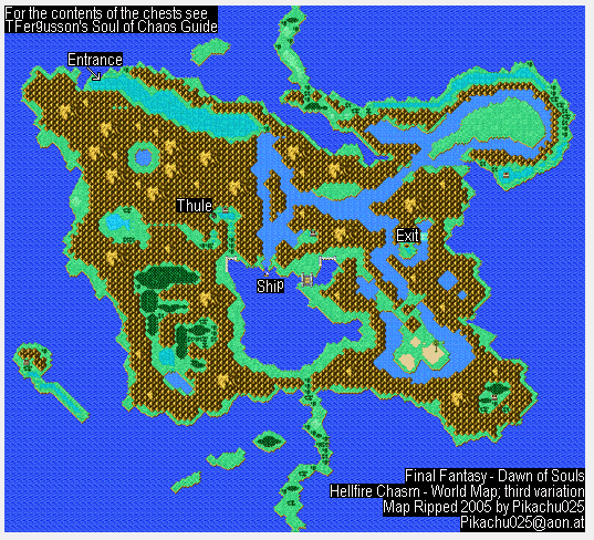 I don't recall how many, but I was able to find these three. They feature boat docks, I think one features an airship to find, etc. You navigate them to get to an exit and go to the next floor.Layout and design wise, they have more in common with a dungeon floor than a map.