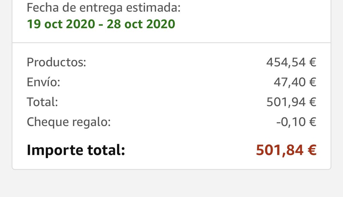rrodrisanchez's tweet photo. @OporOnlineAr La Asus me queda en 501,84 y la Huawei en 499,17. Es decir no me aplica el precio Prime! https://t.co/TVBKrQvFfc