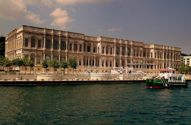 Çırağan Palace (now hotel) another palace designed by Balyan family.Architect- Nigoğayos BalyanStructural engineers- Sarkis and Hagob Balyans