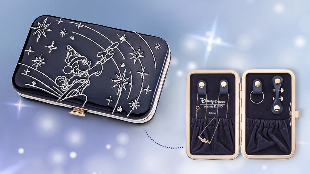 ファンタジア をテーマにした新作アイテムが登場 魔法使いの弟子に扮したミッキーマウス の帽子をモチーフにしたネックレスとチェーンリング Global Information Index