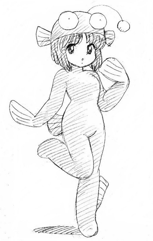 もう、一年経ってしまいましたか。

あの時描いた、吾妻先生風のガルパン絵を再掲…… 