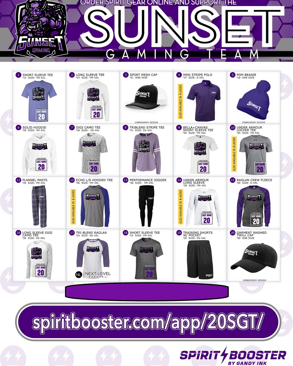 cis_gaming_'s tweet photo. It's time to start reppin your Sunset Gaming Club merch! https://t.co/dNwPfH3DC4 
@Sunset_Bison @Bison_Bseball @SunsetCounselor @SoccerBison_Me @SunsetAthletics @disdactivities @Shsbisonsoccer @sundialsh @SunsetBisonFB https://t.co/Gjsa9HP6K6