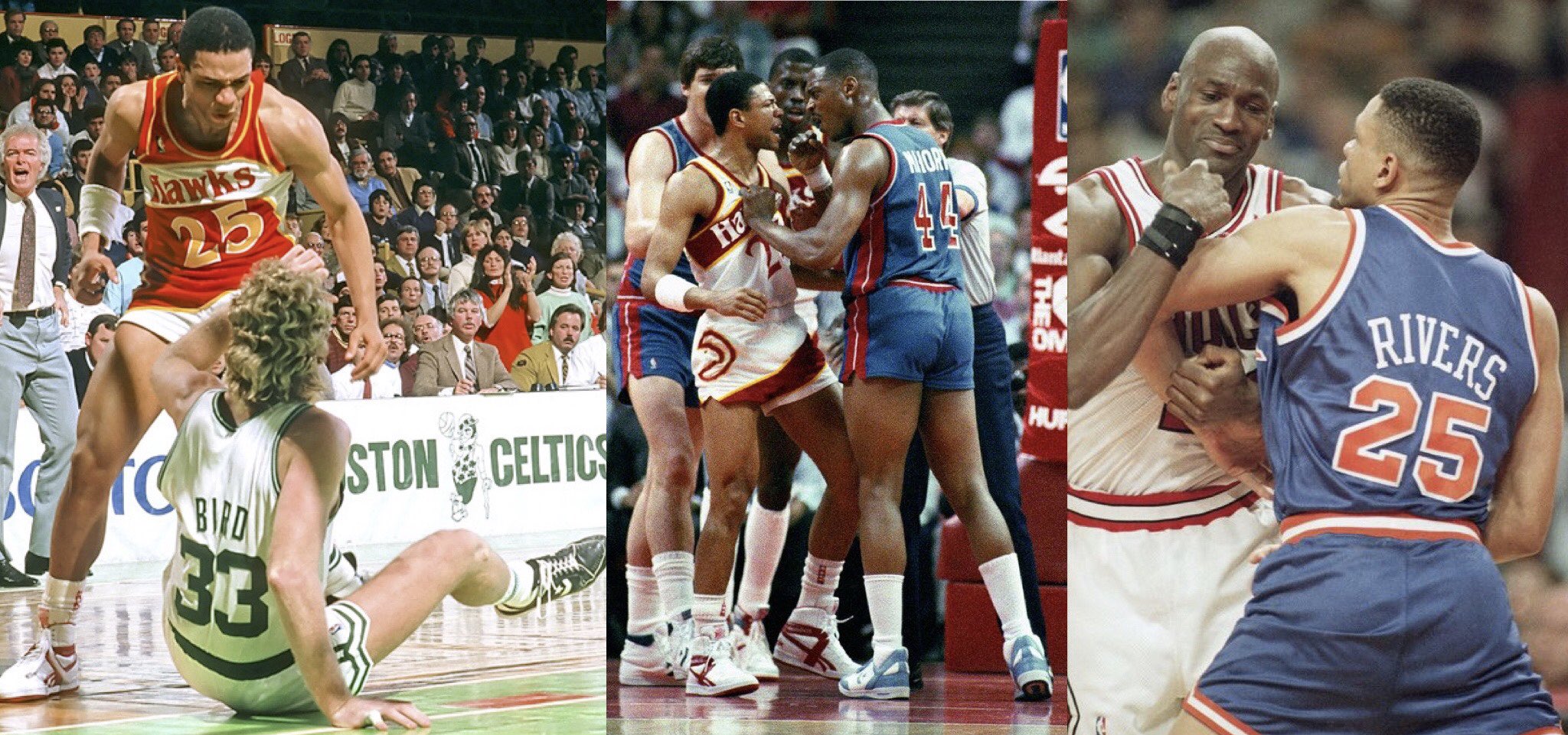 On ne peut pas dit que Glenn «Doc» Rivers se laissait faire sur un terrain. 

Happy Birthday ! 
