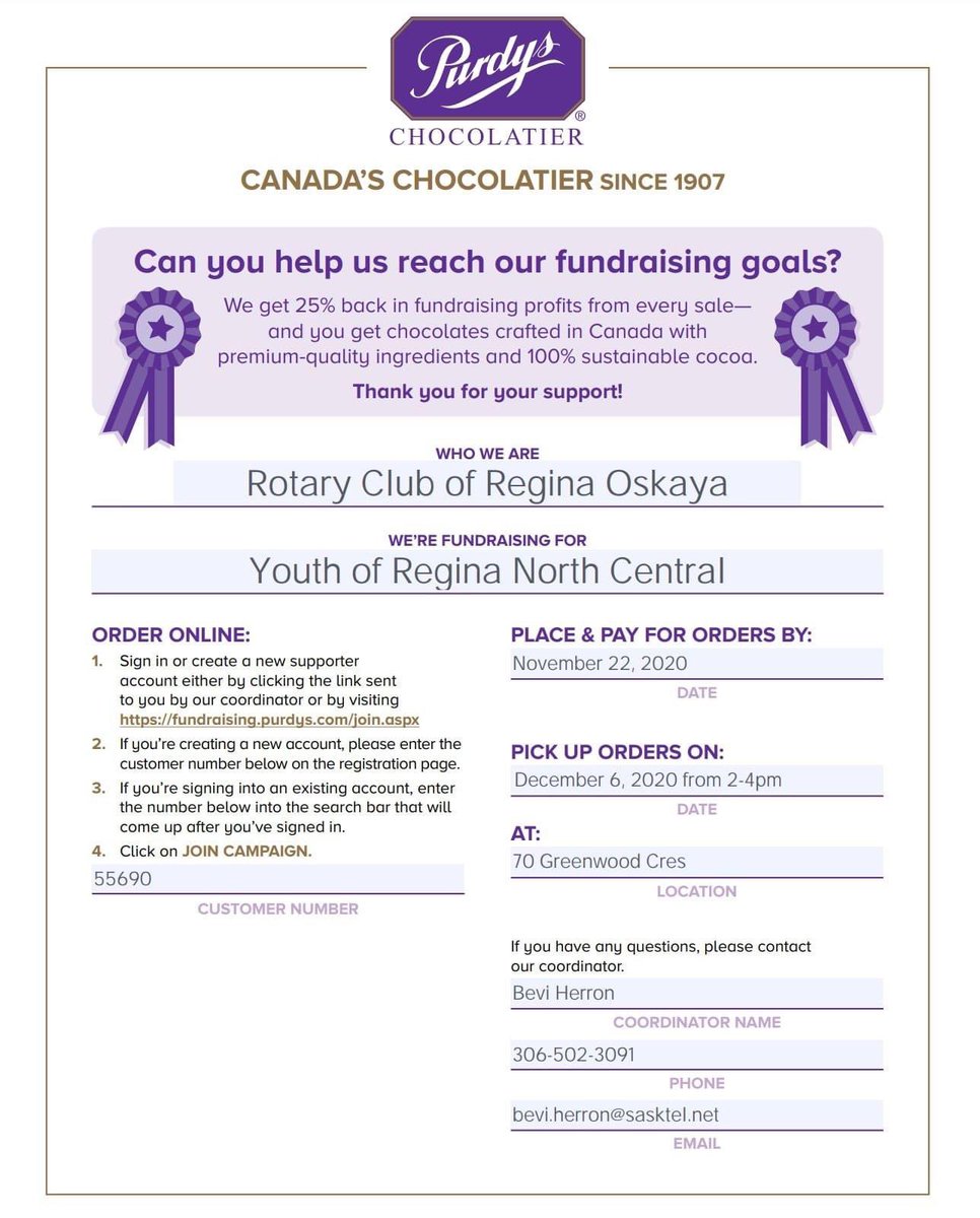 Regina_Rotary's tweet photo. 1. Sign in or create a new supporter account either by clicking the link sent
to you by our coordinator or by visiting https://t.co/SRXUqJnmFK
2. If you’re creating a new account, please enter the customer number below on the registration page.
 #fundraiser #yqr #canada #rotary https://t.co/0M7LczSBjh