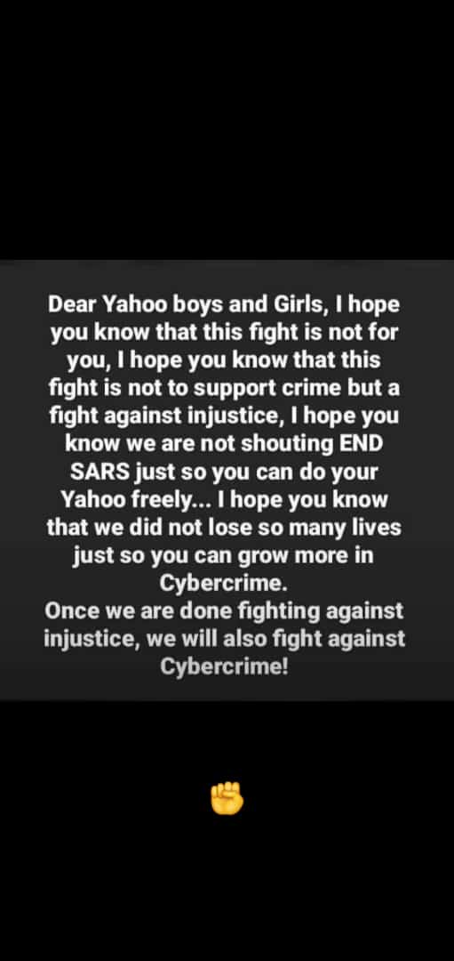 Chapter 1.....#EndSARS #Fightagainstcybercrime