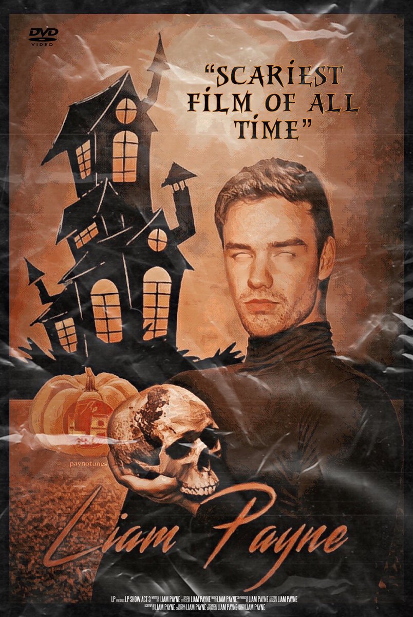 bichotaszn's tweet image. Here’s a spooky edit for #LPShow Act 3 as a movie poster🎃! @LiamPayne I hope you like it!