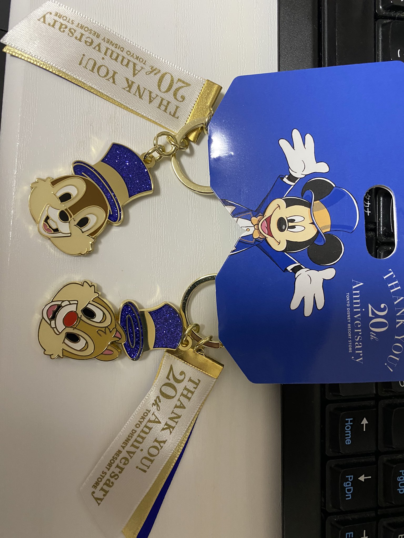 テェミ ご依頼相談次第 Twitterren ディズニーストア東京ディズニーリゾート店周年記念のぬいぐるみと キーホルダーゲットした W おしゃれしてるの可愛いね ディズニーストア T Co Uos0hjyh7g Twitter