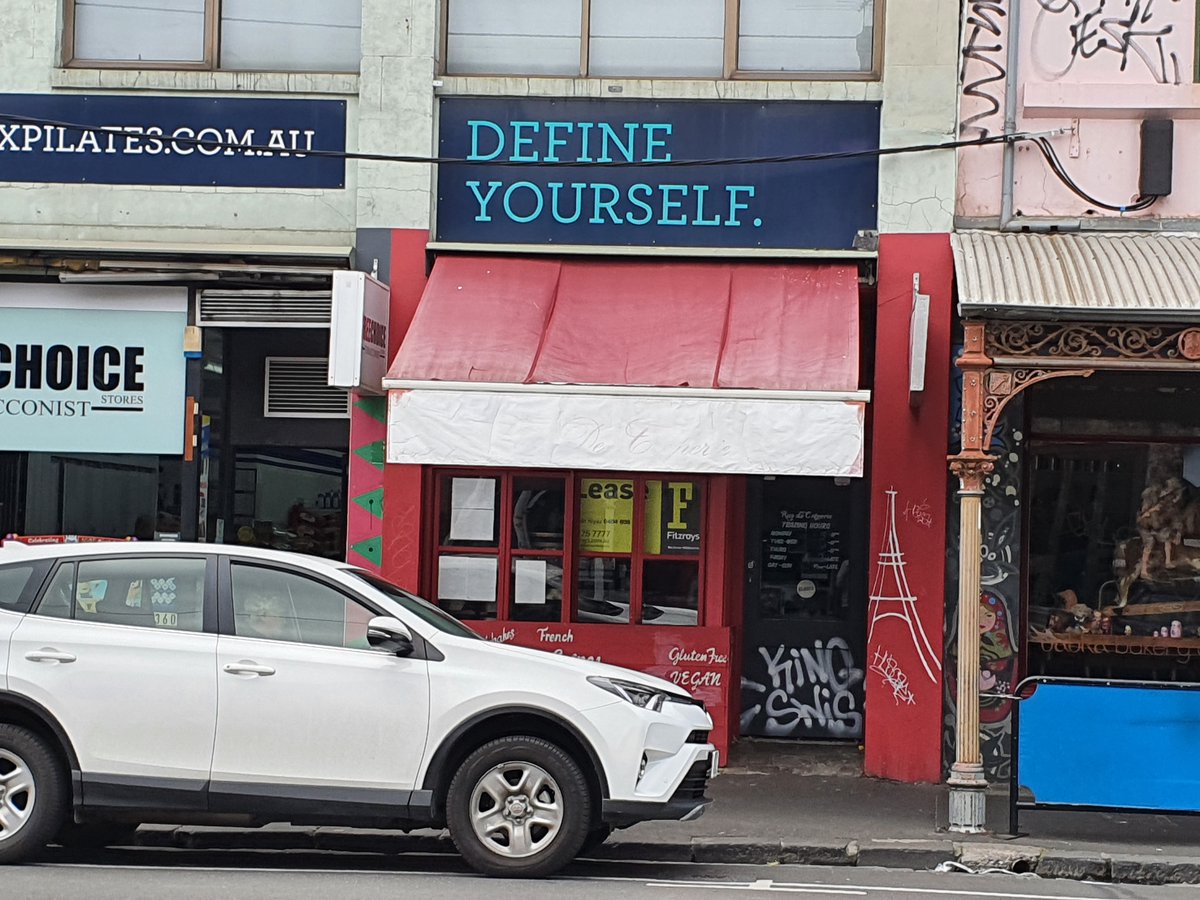 Doughnut time ran out. Crepe shop also shut down. But the old spud bar has found a new tenant.  #ausecon  #ausbiz