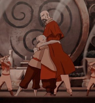 jinora hugs