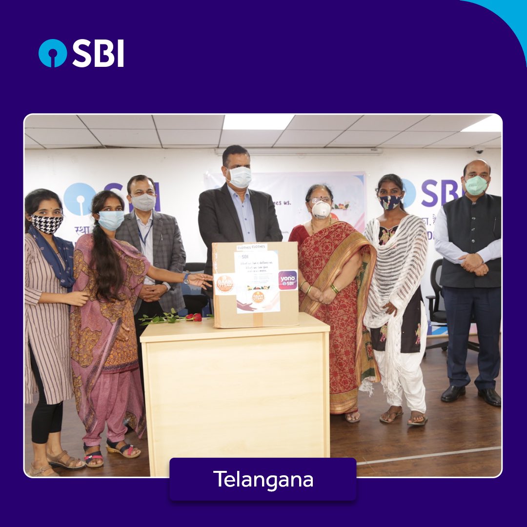 Team SBI celebrated 'DAAN UTSAV- Joy of Giving Week' by distributing refurbished & new computers, clothes, dry ration, books and many more to NGOs.
 
#TeamSBI #DaanUtsav #Donation #JoyOfGivingWeek