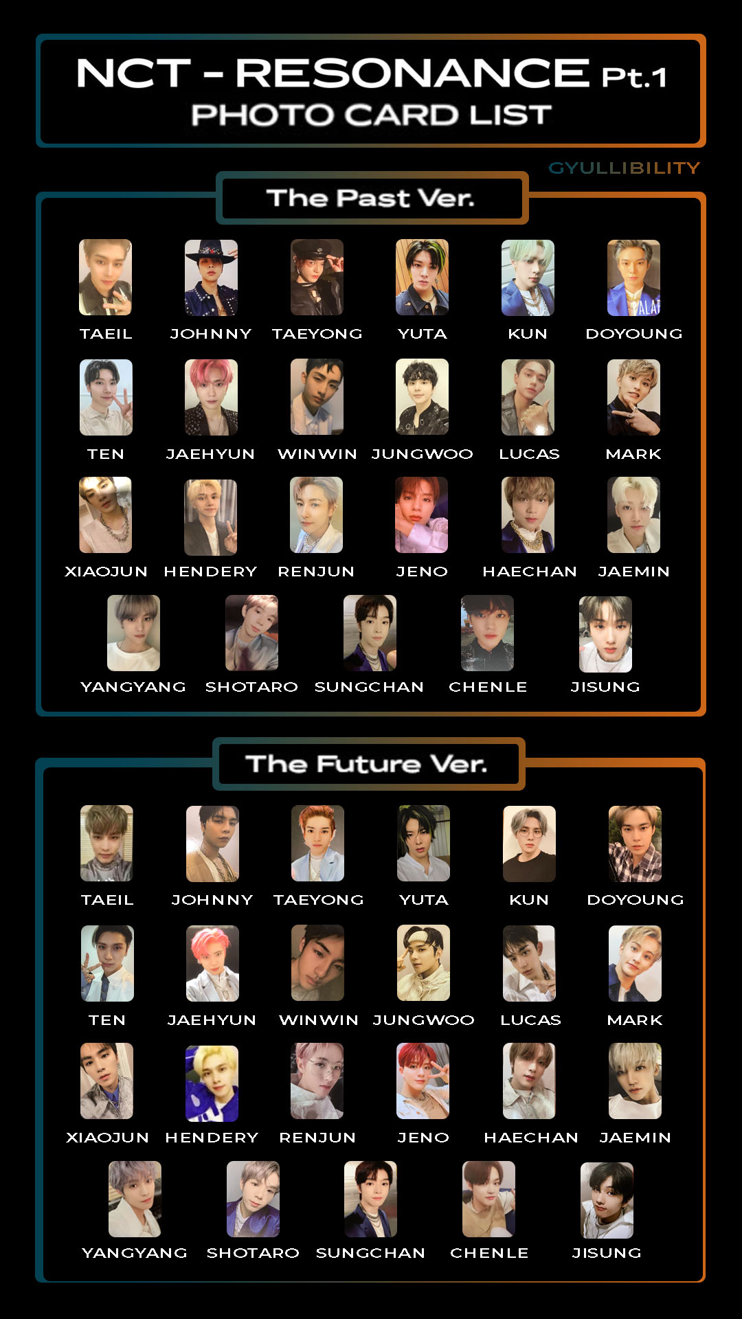テン　special yearbook NCT2020  トレカ NCT 2020 Mark Special Resonance Yearbook Photocard trading