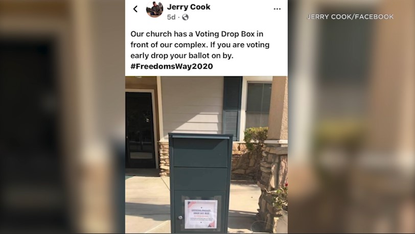 Unofficial  #BallotBoxes are popping up around California in churches, political party offices and even a gun store. Some are mislabeled as “official.” The state says that is illegal. The California Republican Party has declared they are behind the boxes. Here’s  #whyitmatters
