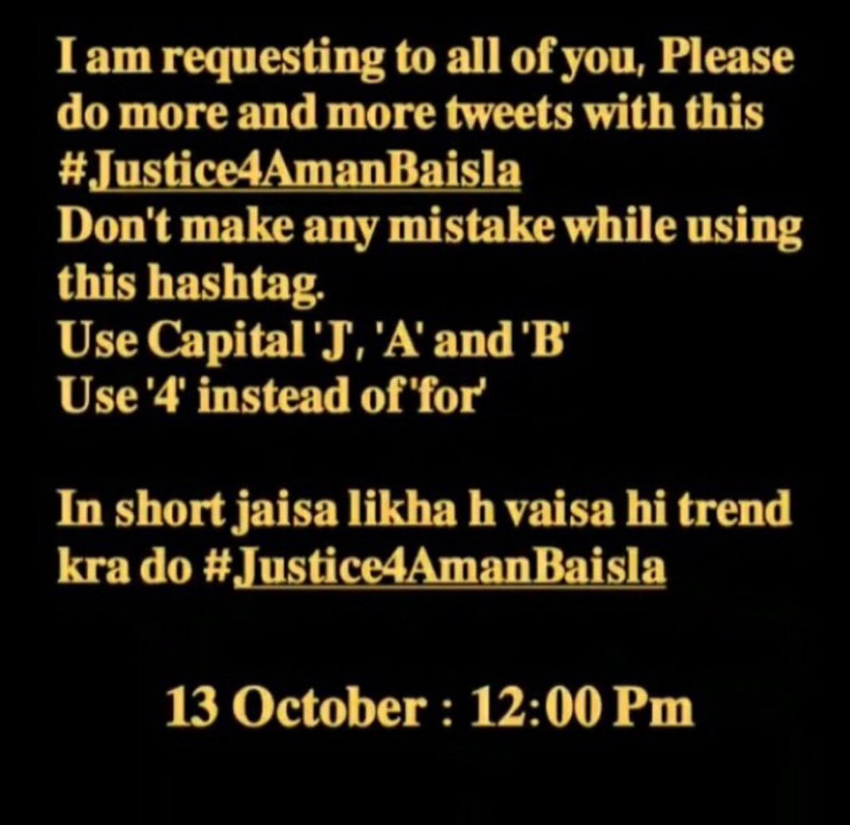 RadheyWwe's tweet photo. #justice4AmanBaisla 
#justice4amanbaisla 
@narendramodi @DelhiPolice @CPDelhi https://t.co/KzDD6MPgjK