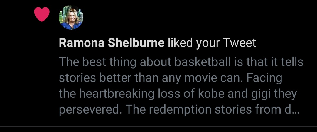 eraf24k's tweet image. Hey Prof @JMT_PhD, @ramonashelburne liked my tweet; any chance I can get some extra credit? I mean being noticed by one of my favorite sports analysts in the game right now is definitely enough to make me happy but some ec would also be cool #cppCOM1101 😁